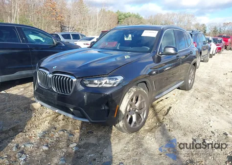 2022 BMW X3 xDrive30I from USA, damaged, VIN 5UX53DP02N9K12488